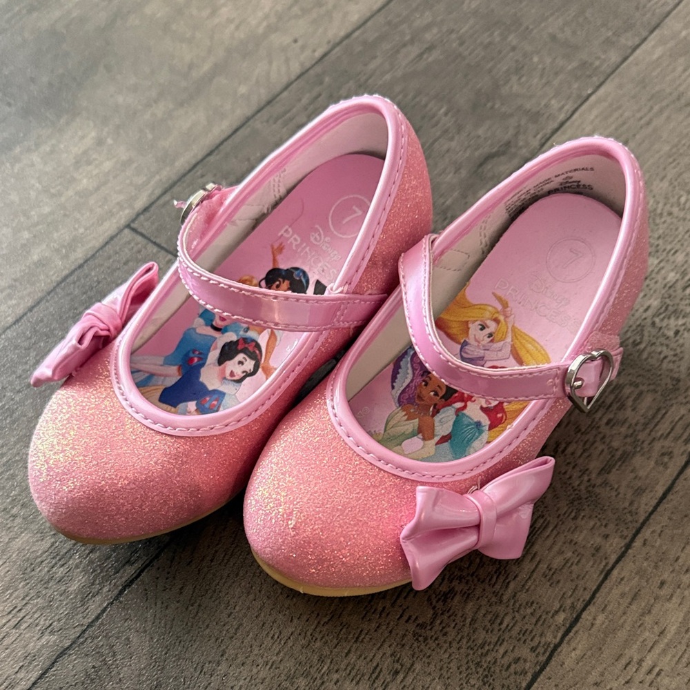 Disney pink princess heels